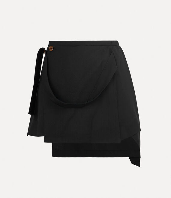 Vivienne Westwood Meghan Kilt in BLACK